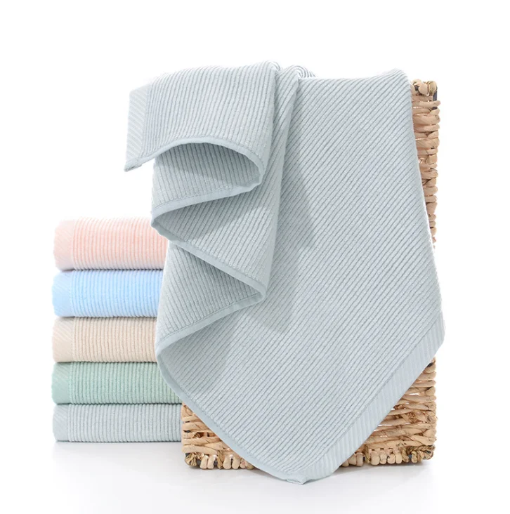
bamboo Soft face Towels For adults Super absorption for Bathroom 5 colors Quick Dry Travel Gym Towels 