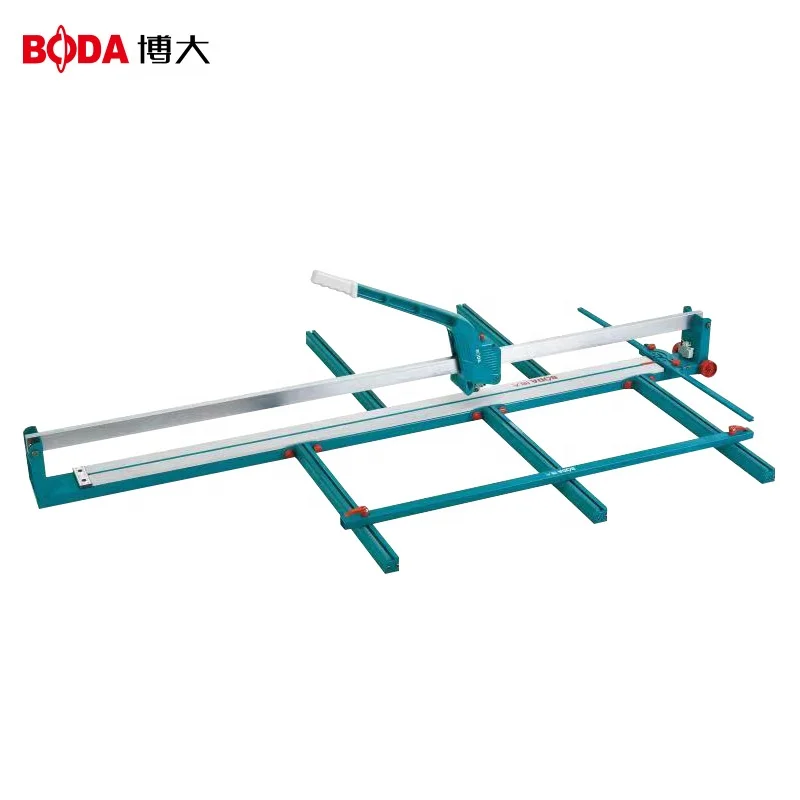 Boda other hand tools 1600mm/1800mm tile manual push knife high precision laser infrared granite floor manual tile cutter tool