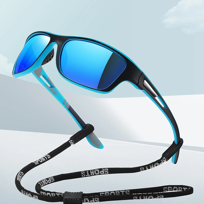 Fashion high quality sports glasses men and women outdoor cycling uv400 polarized baseball sunglasses custom logo