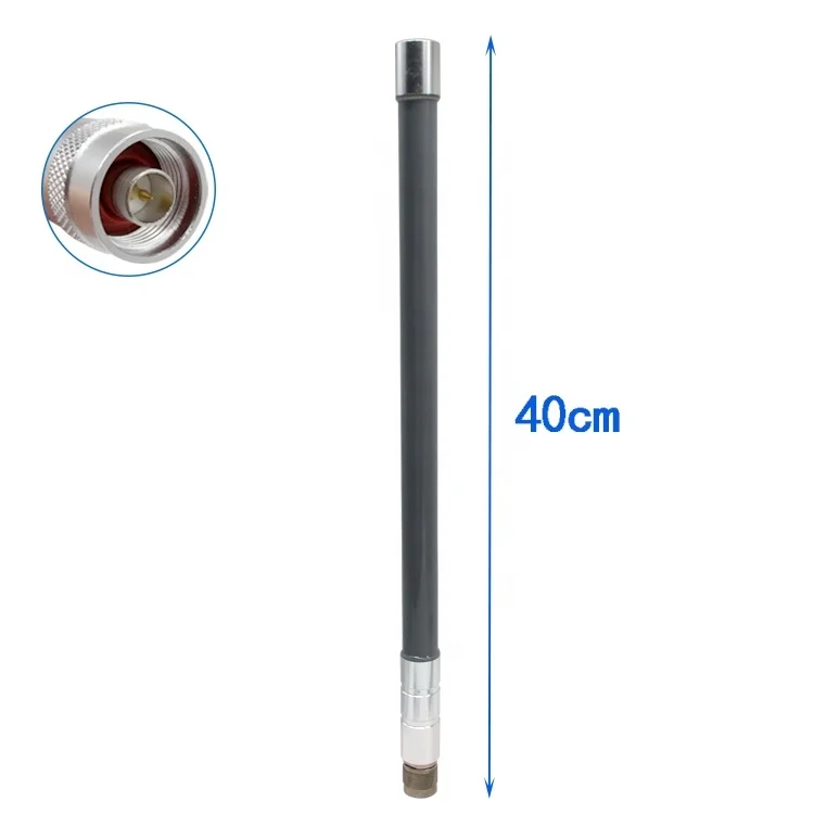 433Mhz/868M/915Mhz/2.4G/5.8G/4G/LTE High Gain Omnidirectional IP68 Outdoor Waterproof and Sunscreen Fiberglass Antenna