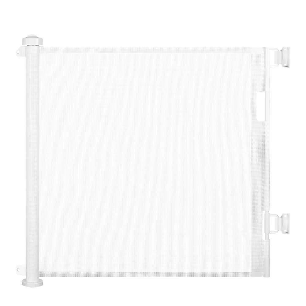 Baby Products Extra Long Mesh Kids Protective Fence Gate for Kitchen Retractable Gate