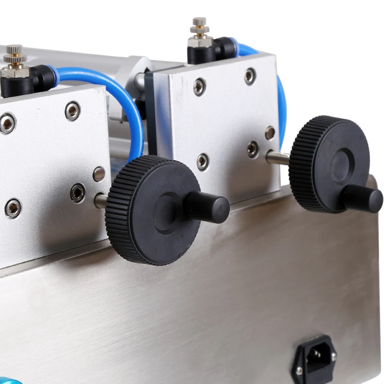 100-1000mL Pneumatic Piston Liquid Filler Shampoo Water Wine Milk Juice Vinegar Oil Detergent Soap Filling Machine