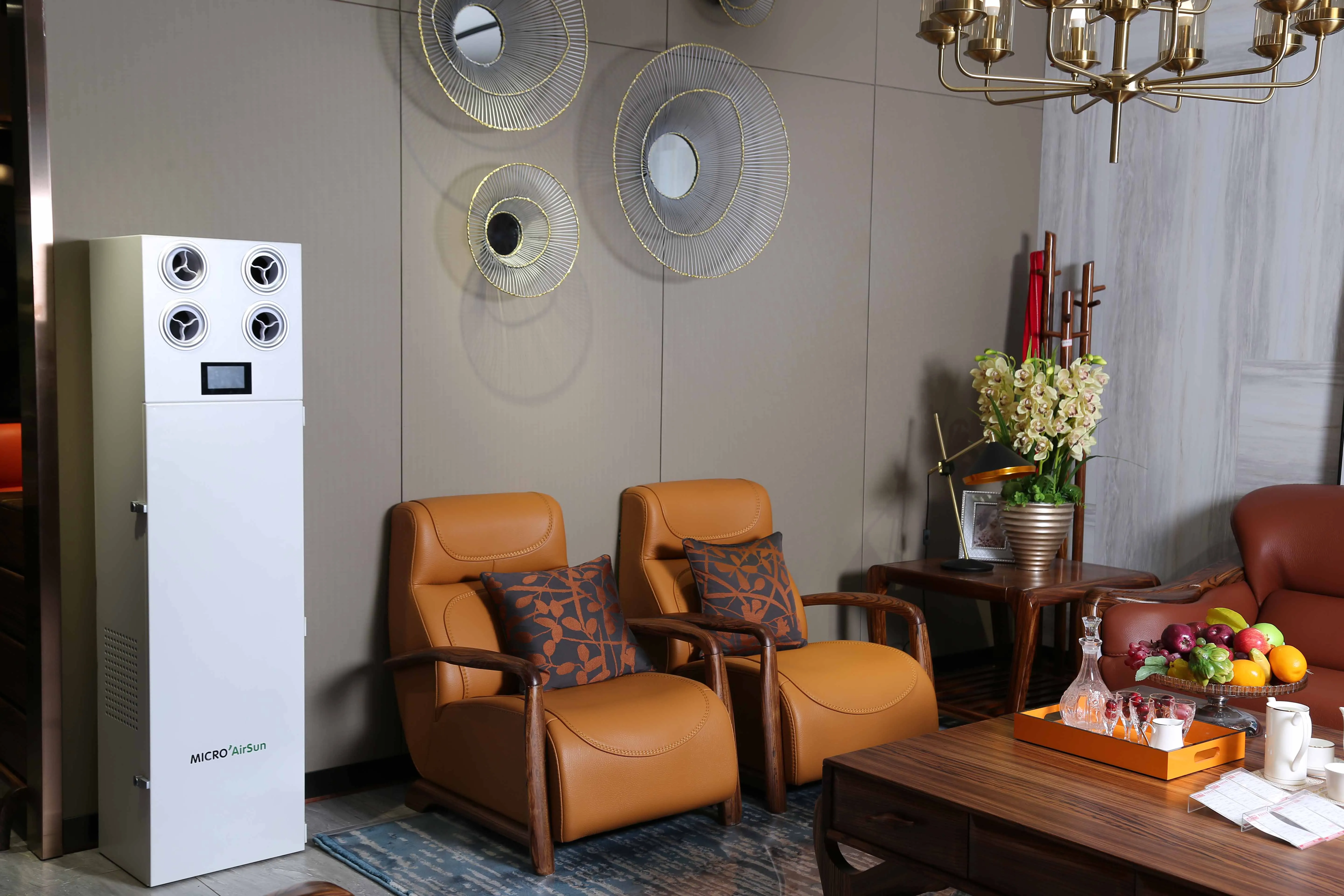 Floor Standing ERV Fresh Air Low Noise Ventilation Unit for Indoor Air Exchange