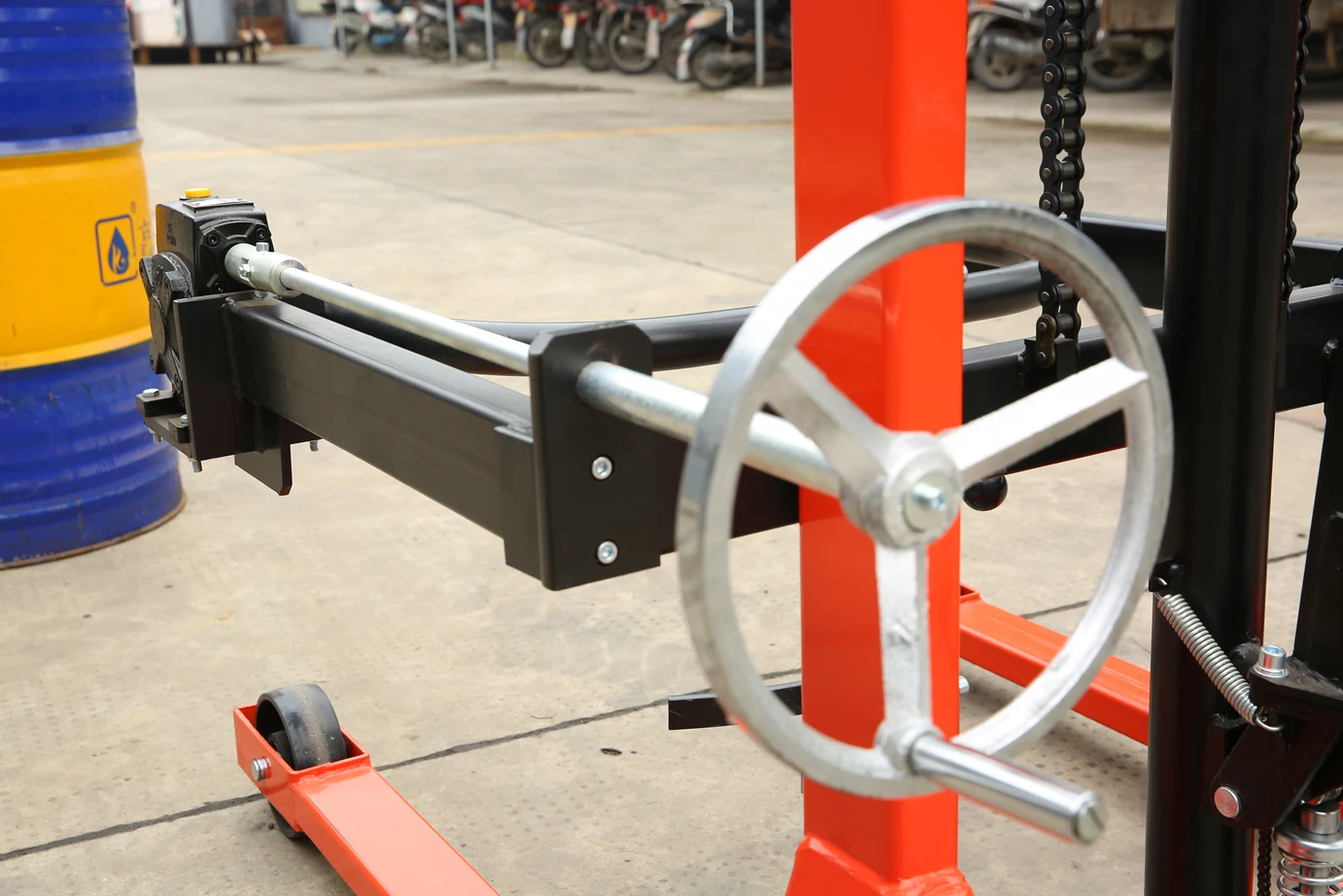 Заводская цена, ручной гидравлический нейлоновый цилиндр, Многофункциональный нейлоновый подъемник, ручная тележка, железный барабанный носитель