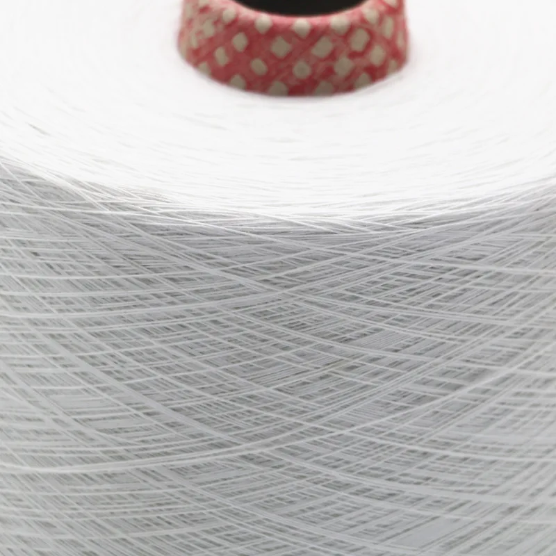 NE10/3 12/4 20/6 100% polyester yarn for weaving ring spun yarn bag closer thread
