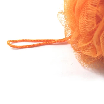 Good quality colorful body exfoliating cheap mesh bath sponge