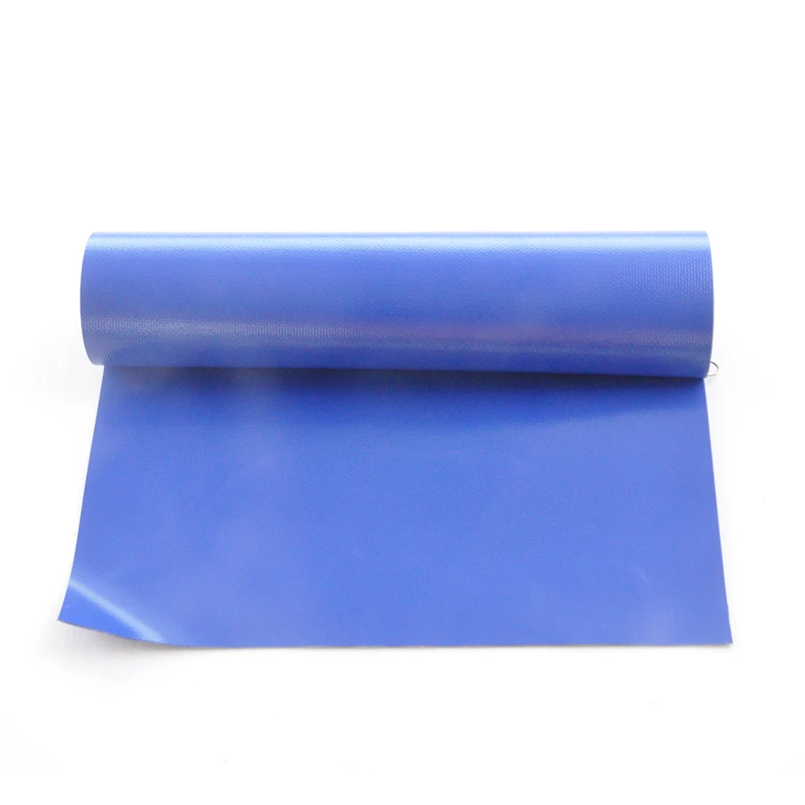 Pvc Tarpaulin Fabric Coating Polyester Fabric Machinery Side Trim Rolls