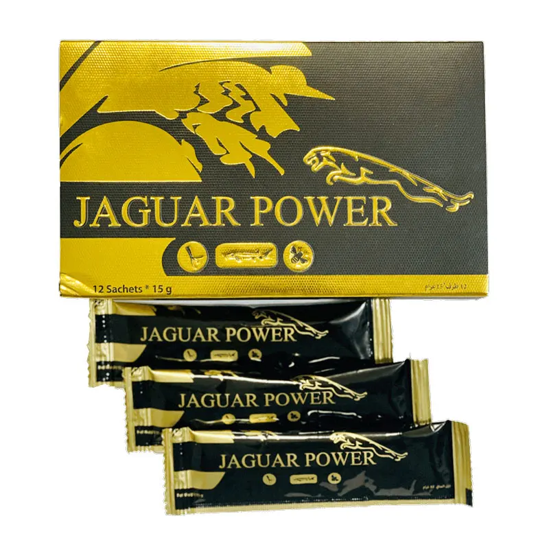 Topx Jaguar Power Real Men's Honey With Real Ingredients Pure and Organic