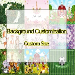 Фон для фотосъемки на заказ День рождения баннер фотосессия Свадьба детский душ фон персонализированный Фотостудия