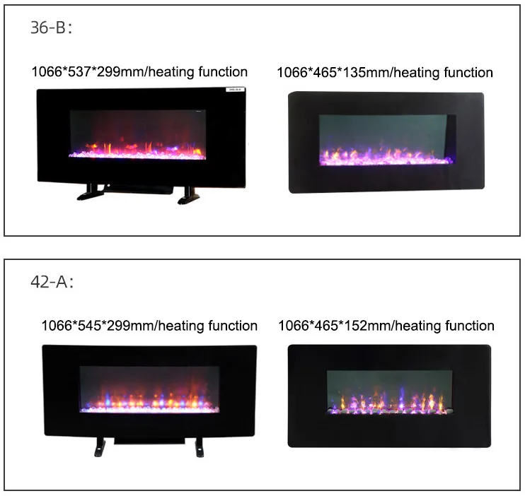 Customization classic flame electric fireplaces hot selling Good 110v 220v Electric Fireplaces Cheap long electric fireplace