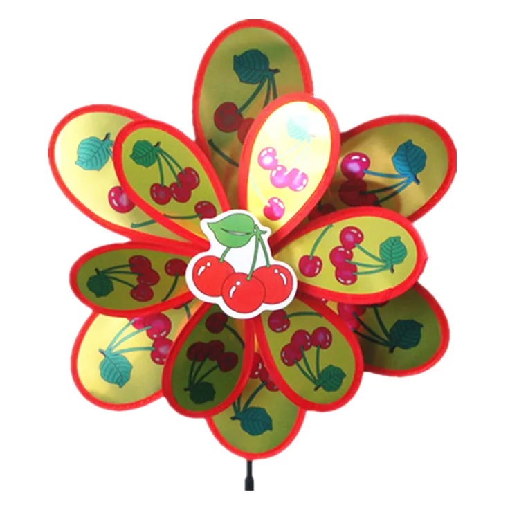 Different kinds of fruits on windmill for Kid Toy
