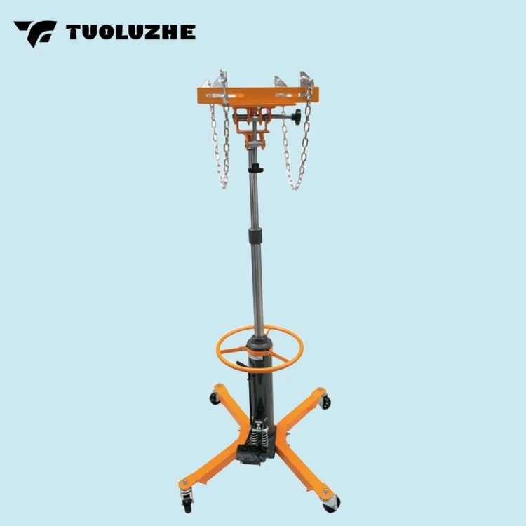Double pump high-level conveyor transmission jack for gearbox 0.5 ton
