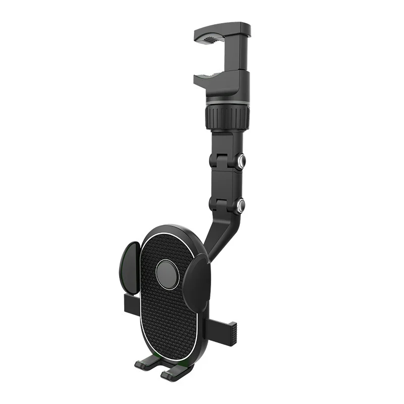 Car Mobile Phone Bracket New Car Rearview Mirror Mobile Phone Fixed Frame Shockproof Truck Support Frame Car Rear Bracket