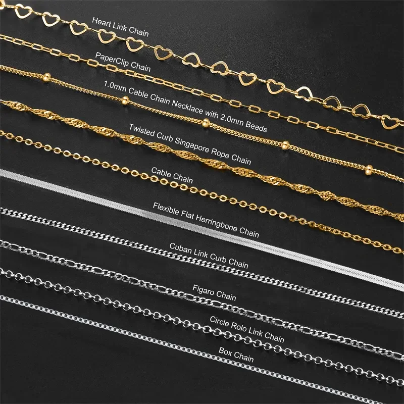 Fashion Jewelry Low Prices Chains Custom 925 Sterling Silver Chain Gold Plated Cuban Link Chain For Man Women