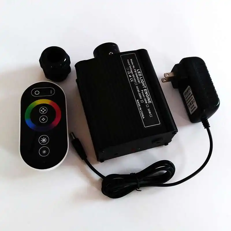 RGBW Mixing color led fiber optic lighting source