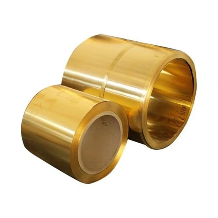 Brass foil Strip Brass Copper coil 1 -1220mm Width and 0.01mm - 200mm Thickness Rolled brass strip coil