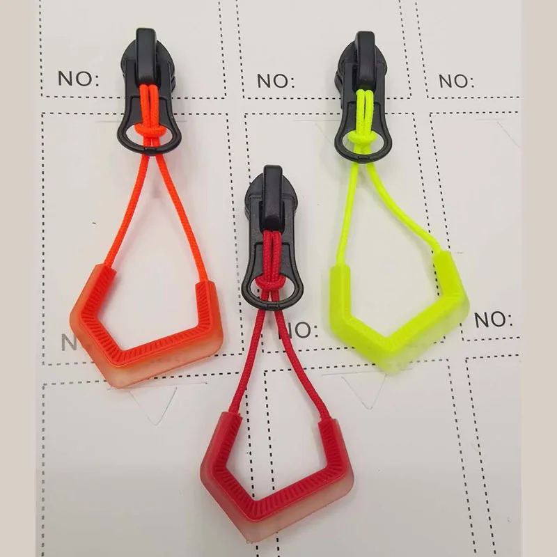 High quality custom-made Zipper head rope nunchaku pull piece bag rope pull tail pull head rope