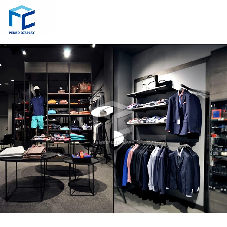 Garment furniture clothing store fitting rooms sale, clothing shoe store  decor furniture