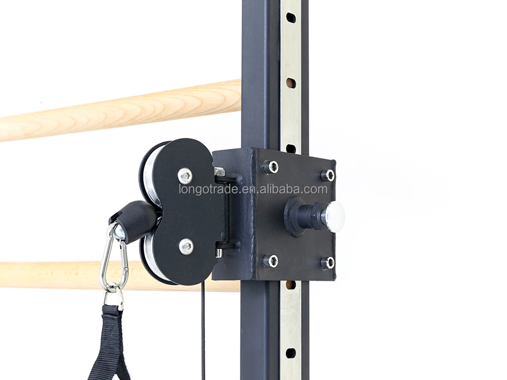 Wholesale Home Gym Wall Mounted Climbing Ladder Wooden Arm exercise Wall Training Rack Swedish Ladder for Club