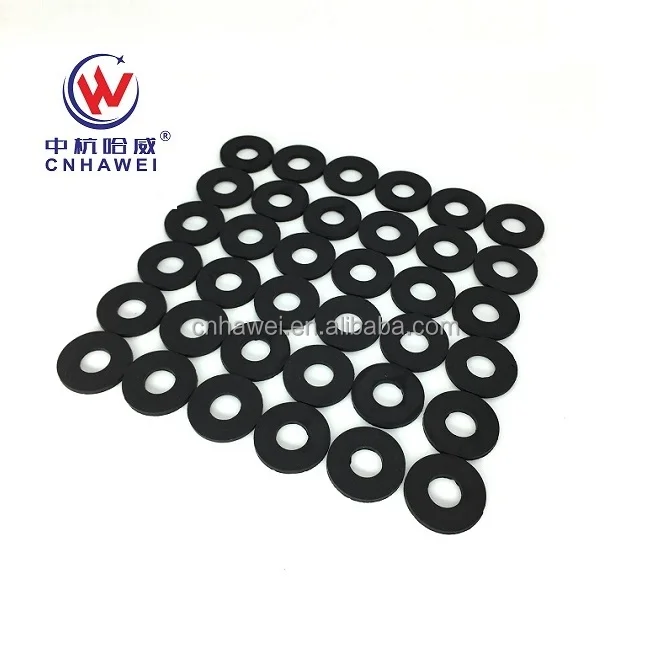 Rubber washer accept custom size round washer or other shape washer