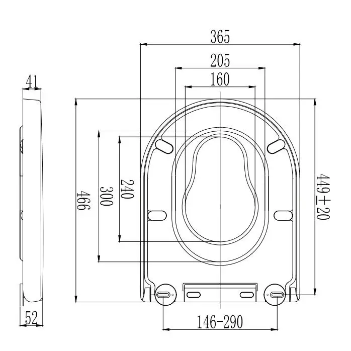 Elongated D shape family toilet seats 3 pcs all soft close with removable colorful baby seat ring for potty training