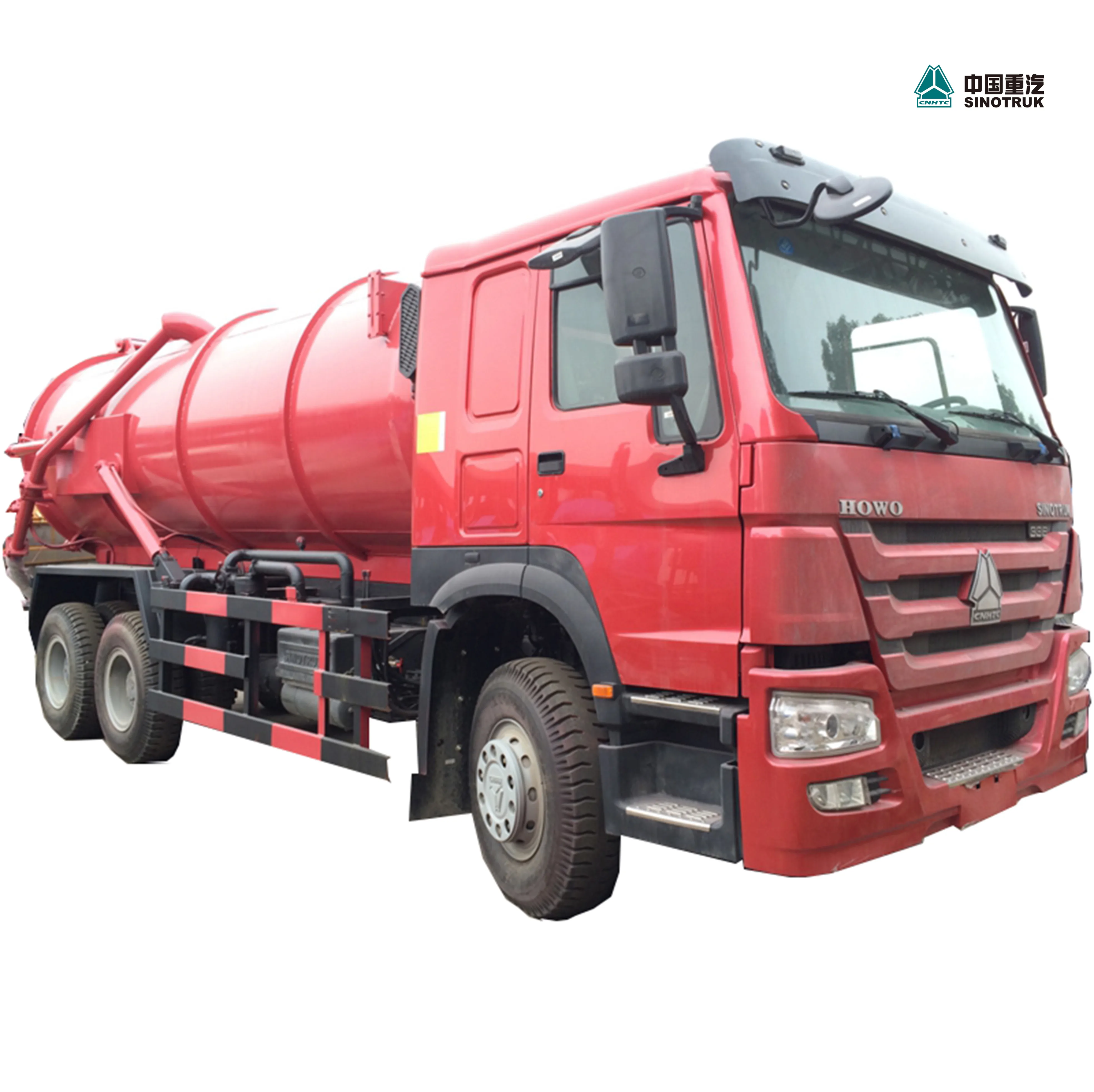 New High Quality Sinotruk HOWO 6x4 18000L Vacuum Sewage Sludge Faeces Suction Truck with Italy Moro Pump Customized For Sale