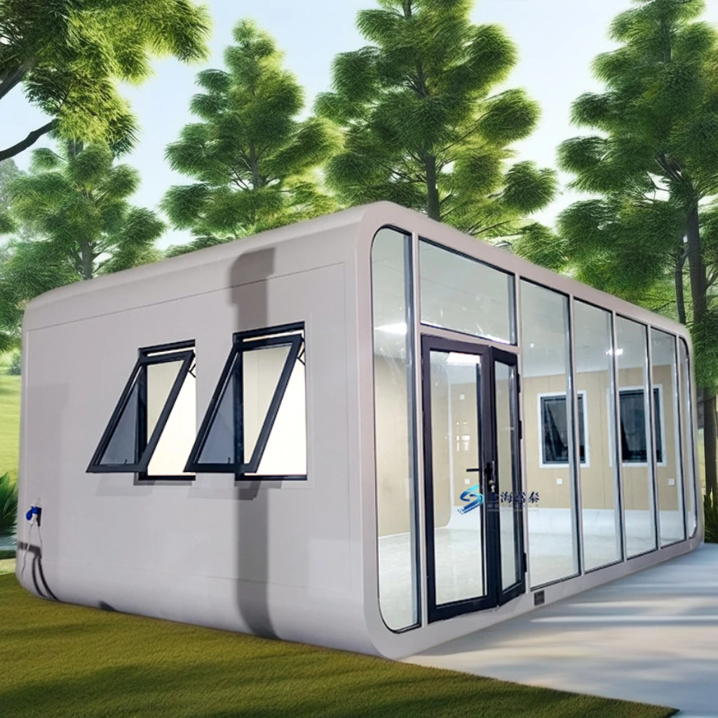Customized Commercial Steel Mobile Space Cabin for Office Conference Live Broadcast or Sleep for Park Scenic Area or Homestay