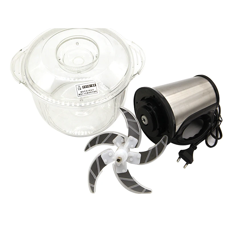 Meat Chopper Of 3L 2L For Bowl Tool Hand Mixer Price Handy Knife Metal Blade Frozen Handle Minced Mincer Garlic 2 In 1 Cutter