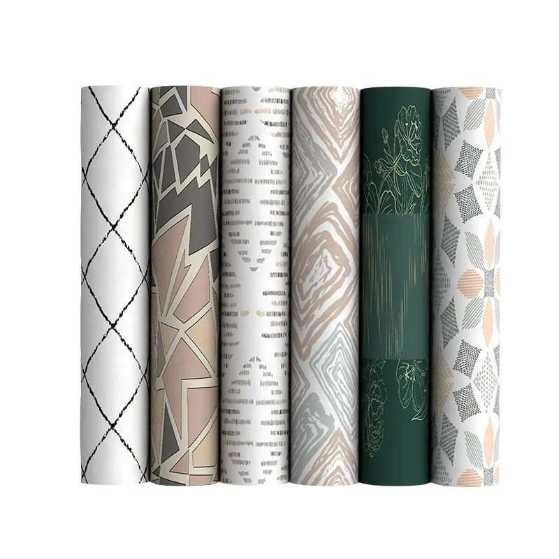 Rolls Wallpaper Bedroom Wall Decoration Self-adhesive Wallpaper Desk Cabinet Sticker Wallcovering Peel and Stick Home Decor