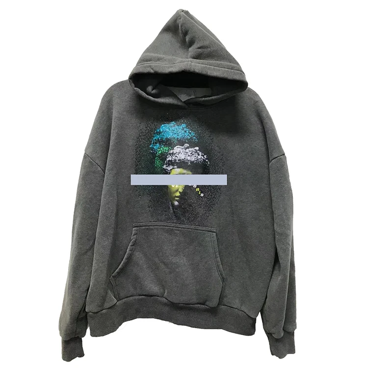 
Custom High Quality Men Casual Oversized Hoodie Design Own logo pullover Hoodie 