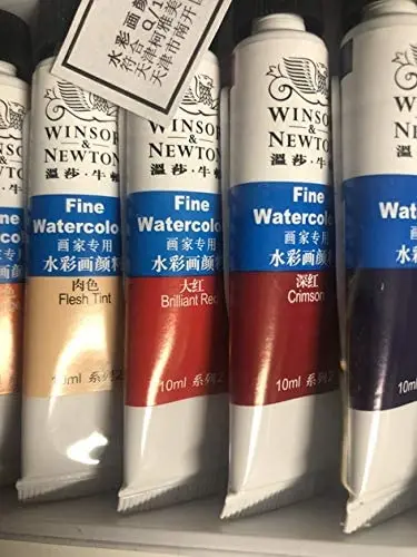 Winsor Newton Fine Watercolor Paint Set  for Artists Students Beginners 18colors of a Set