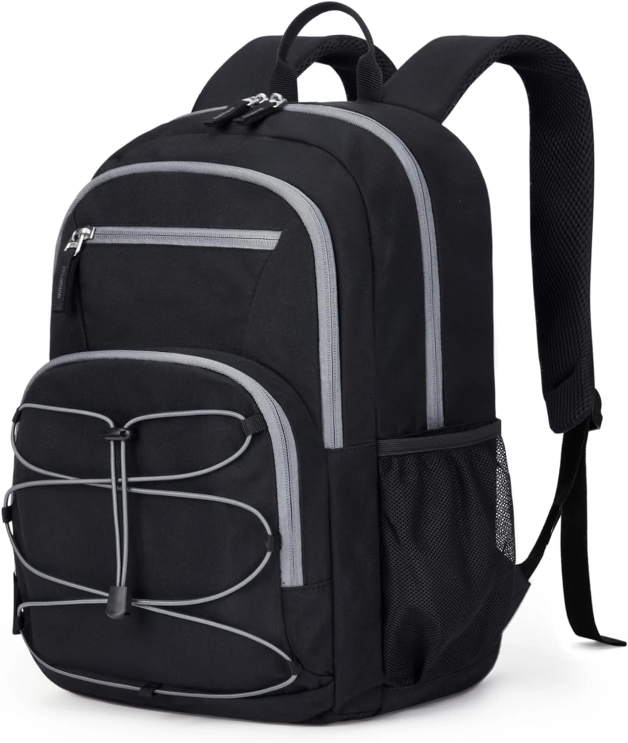 High Quality Unisex Waterproof Computer Laptop Backpack with Zipper Closure Custom Logo School Office Bag Made Polyester Lining