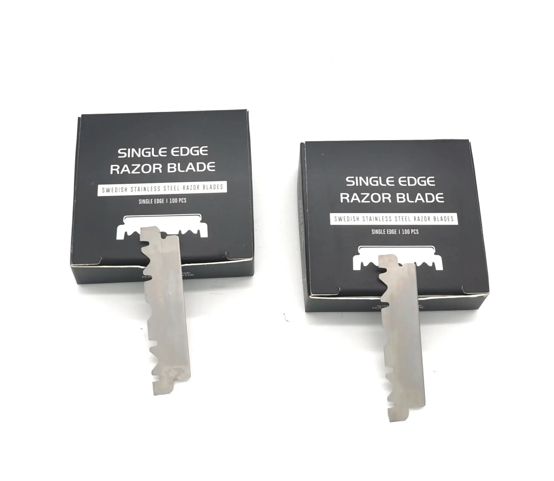 100 Parker Premium Platinum 1/2 Blades-для профессиональных парикмахерских бритв и одноразовых прямых лезвий