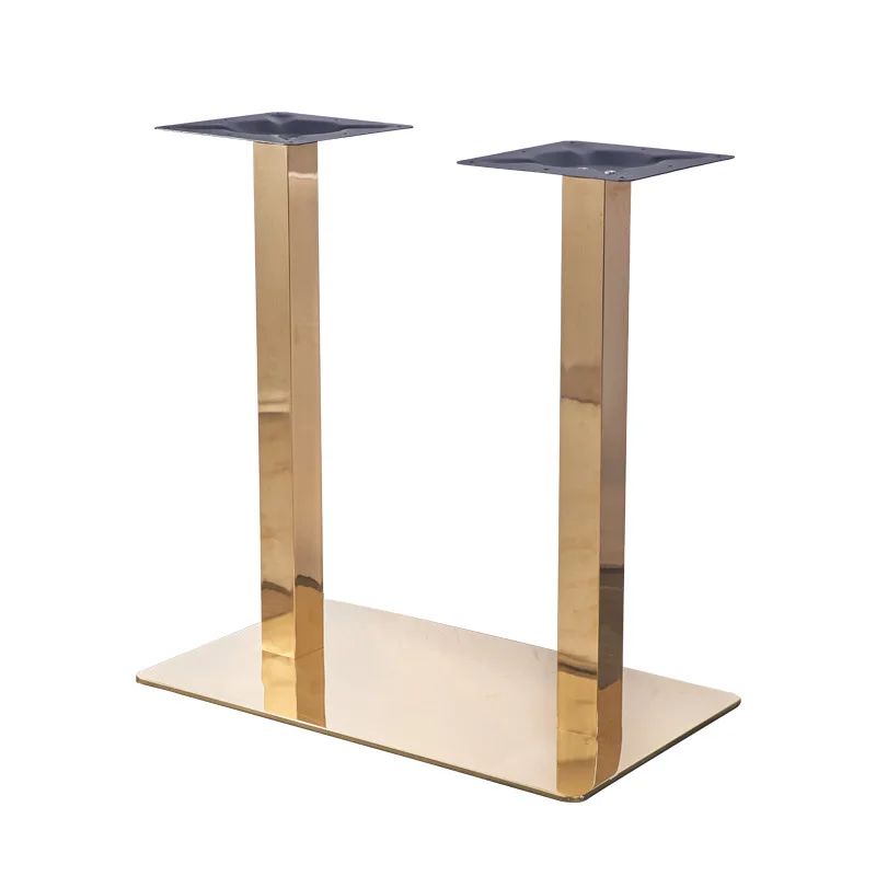 Factory supplier frame metal base sit and standing coffee table  base