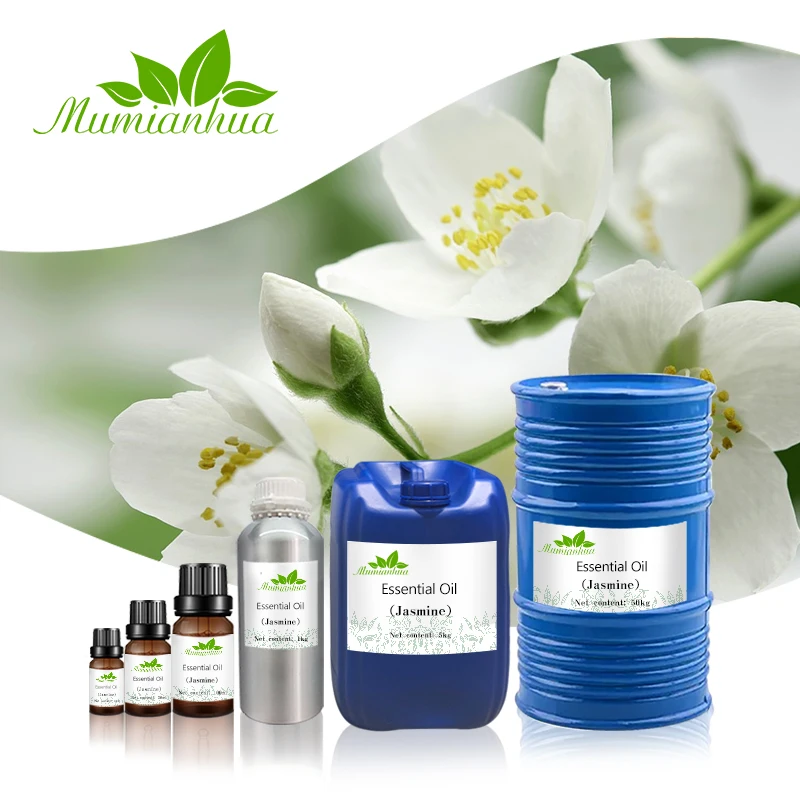 100% Organic Pure Jasmine Essential Oil Facial Body Massage Diffuser Oil