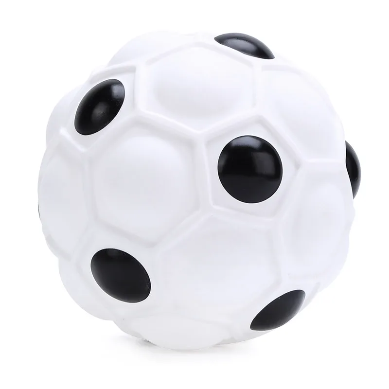 Hot Sale Custom Colorful Kids Sport Fun Gadgets Round Popper Football Fidget Toys Silicone Anti Stress Ball Toy