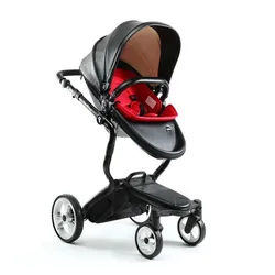 Luxury Strollers Infant Pram Baby Throne Baby Stroller Folding Multifunction High View prams