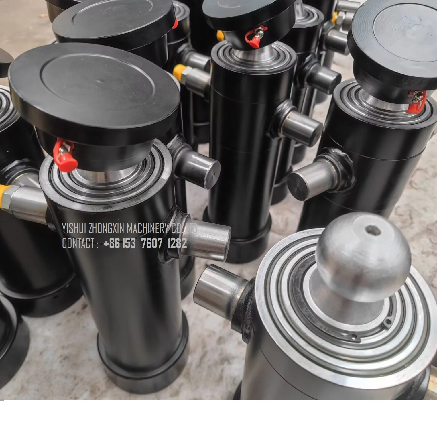 HYVA /PENTA type 4/5/6 stages underbody telescopic hydraulic cylinder KRA/KRM/ULB/UMB/UME/UHB