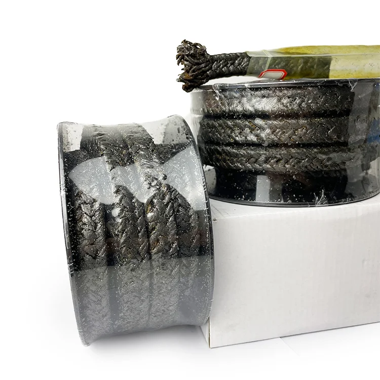 Non Asbestos gland packing with graphite impregnation
