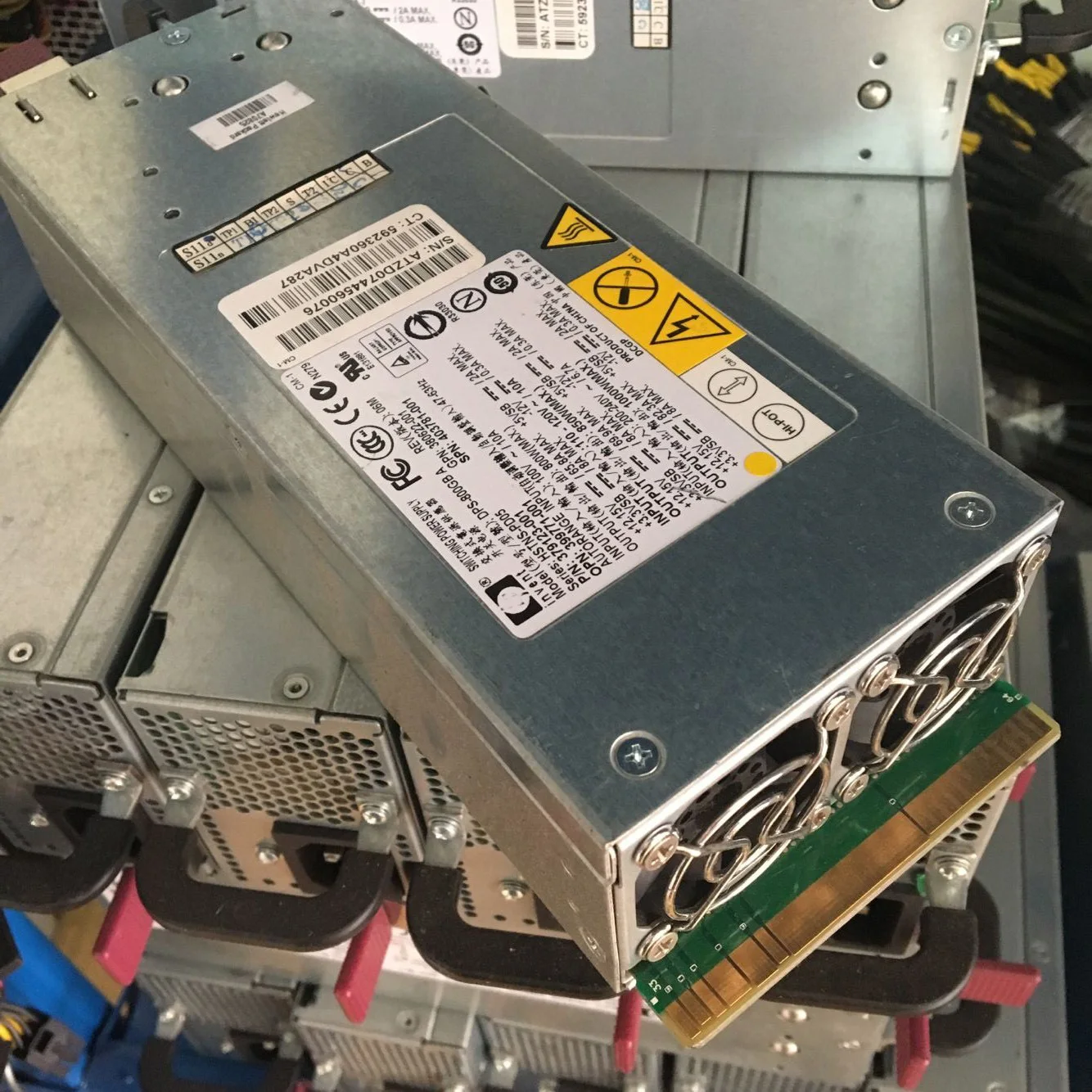 Оригинальный 1000W RPS электропитания PSU DPS-800GB в 379123-001 403781-001 аккумулятор большой емкости для DL380 ML350 ML370 G5