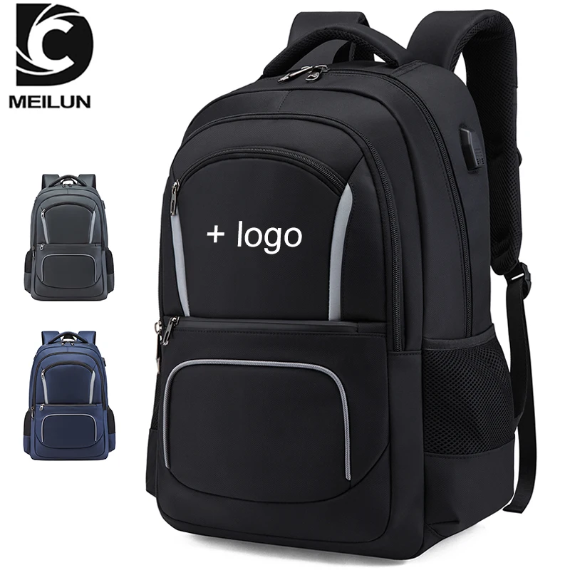 OEM Large Capacity Waterproof Anti Theft Travel Business Backpack 15.6 Inch Laptop Backpack Bags for Men