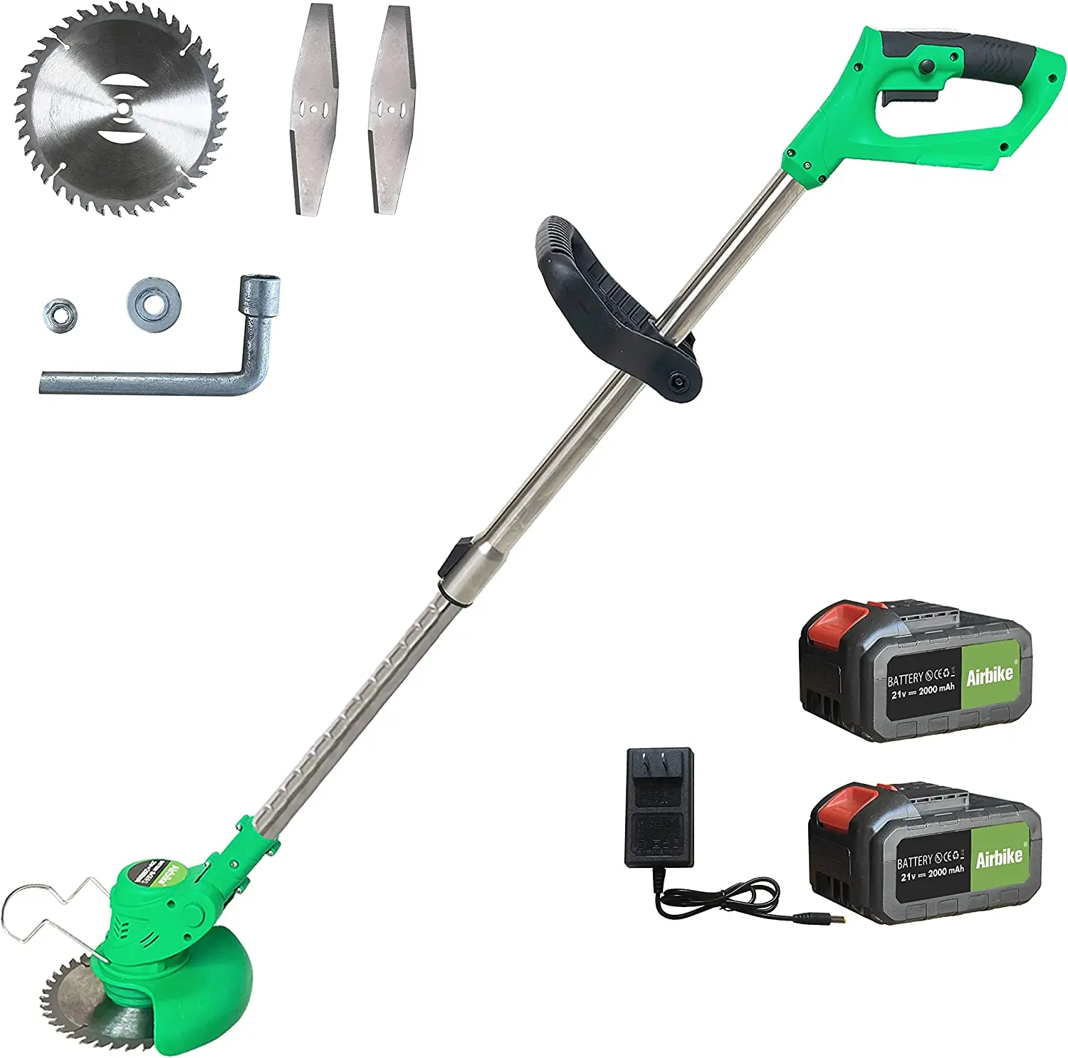 Brush Cutter Weed Wacker Weed Eater Edger Lawn Tool for Lawn Yard Garden Shrub Trimming and Pruning