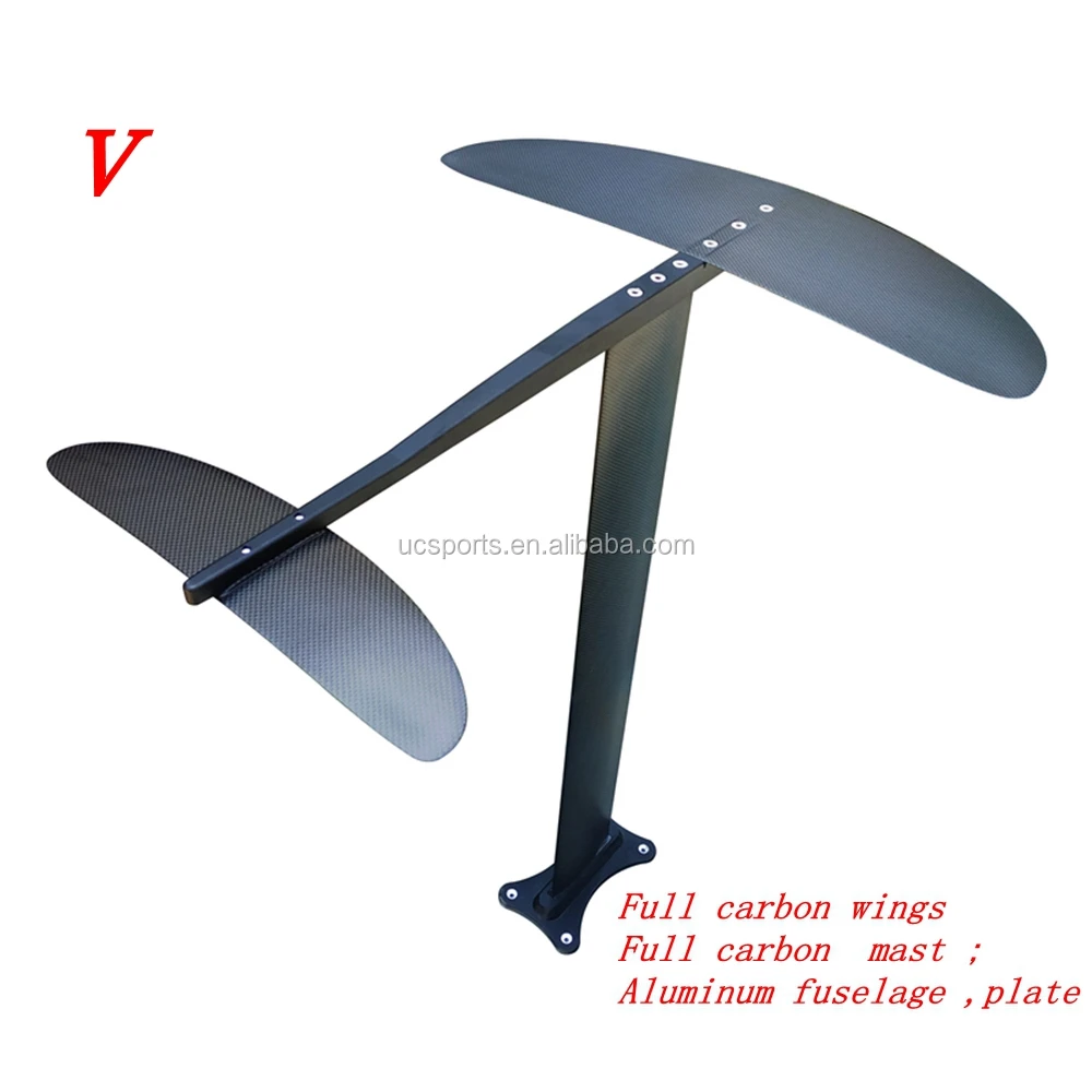Carbon Hydrofoil for Surfboard kite board wind surf surf foil with bag V