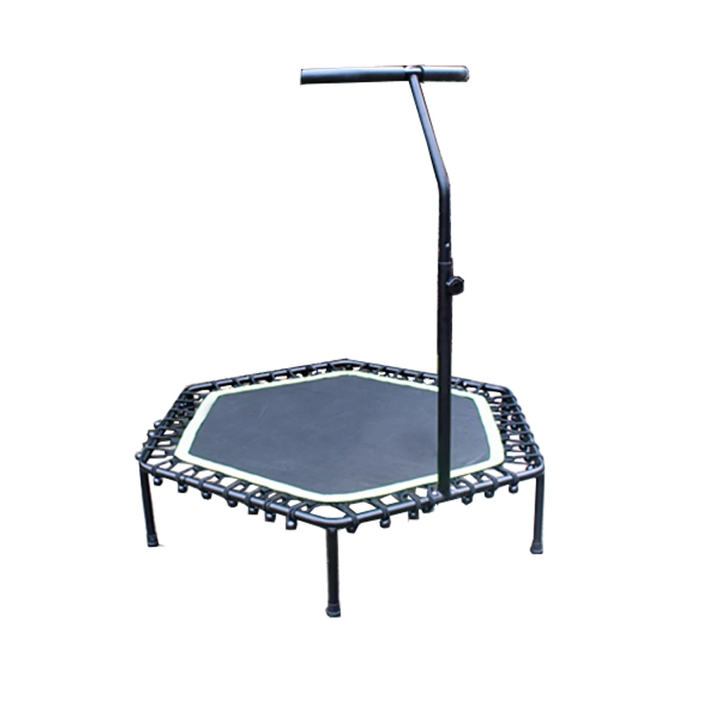 FUNJUMP outdoor gymnastic trampoline gym trampoline for adult and kids with adjustable handle