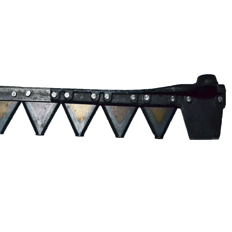 Hot sale Mower spare parts 08.040-02 Fingerless mower knife (upper) K