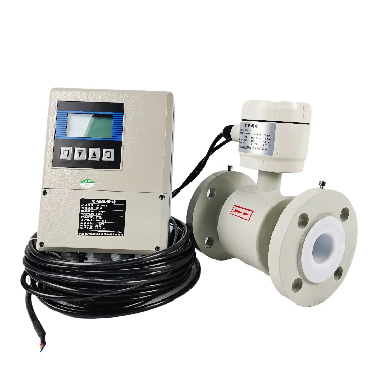 dn100 dn150 electromagnetic flowmeter rs485 sea water flow meter sewage water  flow meter sensor price