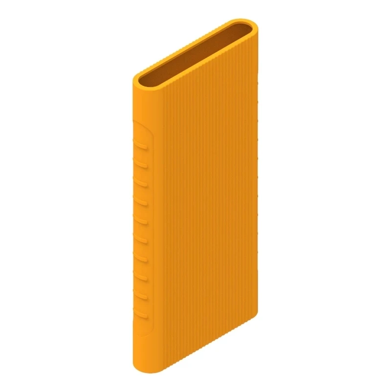 Силиконовый защитный чехол для внешнего аккумулятора Xiaomi Power Bank 3 поколения 10000 мАч с двумя USB-портами