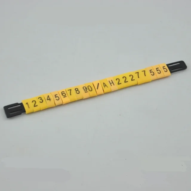 Cable Marker Strip MS-65 MS-90 MS-130 MS-135 MS-180 Black Color Pack Of 100
