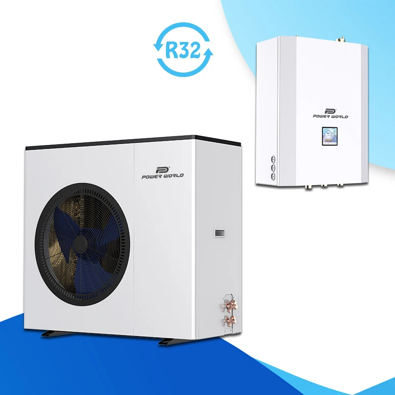 High quantity purchase scroll compressor hvac systems with split heat pump 16 kw boiler