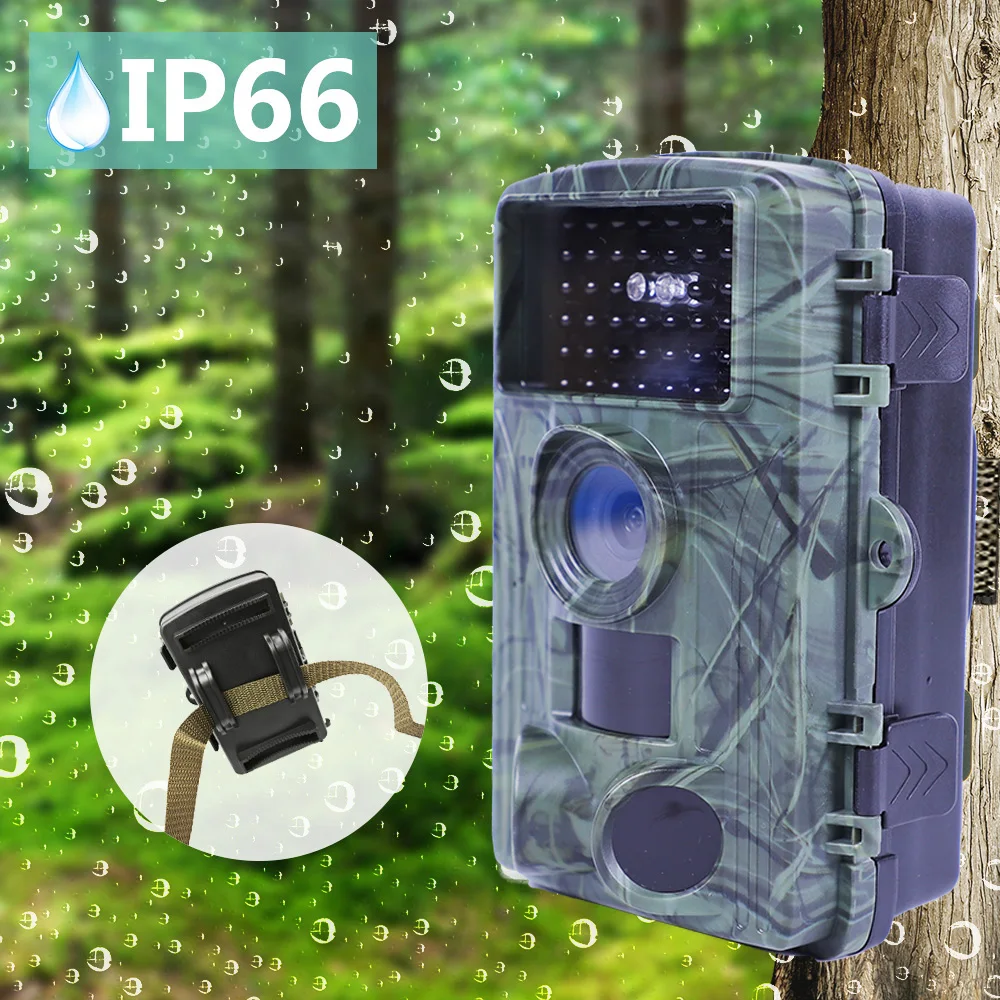 Outdoor Wireless  4K 60MP Wifi  Trail Camera  Night Vision 2.0 Inch  WiFi Connection Trail Hunting Camera